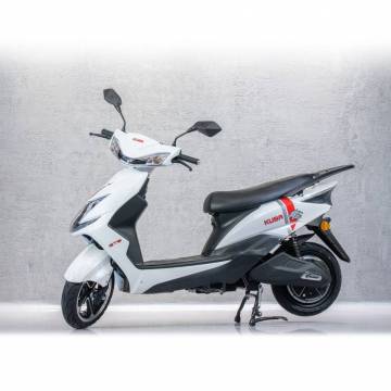 Scuter electric Geeli Kuba GT5, Max 45 km/h, Autonomie 40-60 km, Alb