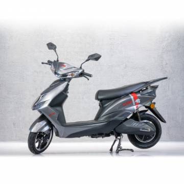 Scuter electric Geeli Kuba GT5, Max 45 km/h, Autonomie 40-60 km, Gri