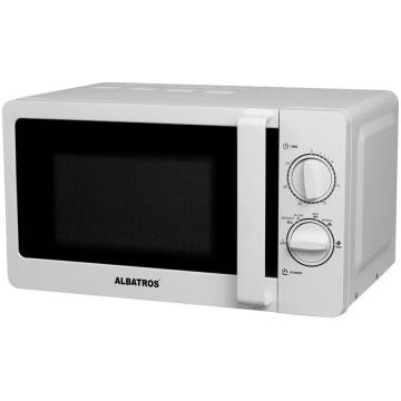 Cuptor cu microunde Albatros MWA-20MC2 ,20l, 700 W, Alb