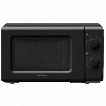 Cuptor cu microunde Daewoo KOR-6S20K , 20 l, 700 W, Mecanic, Negru