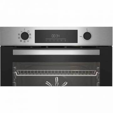 Cuptor incorporabil Beko BBIM12300XPSE, Electric, 72 l, Autocuratare pirolitica, AEROperfect, SoftClose door, SteamShine, Grill, Display LED, Clasa A+, Inox