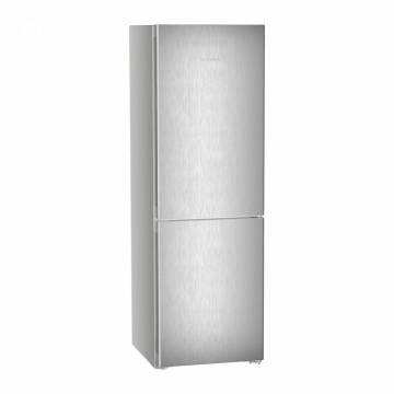 Combina frigorifica Liebherr CNsfd 1853 Pure, NoFrost, EasyFresh, 330 l, 185.5 сm, Clasa D, SteelFinish, Silver