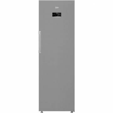 Congelator Beko B5RFNE314XB, 286 l, 8 sertare, Clasa E, No Frost, Compresor ProSmart Inverter, Compartiment MaxStore, Usi reversibile, Rafturi usa, H 186,5 cm, Argintiu