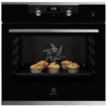 Cuptor incorporabil Electrolux SteamBake KODEC70X, Autocuratare catalitica, 72 l