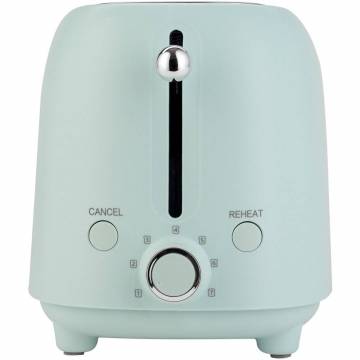 Prajitor de paine Comfee MT-RP2L18WCY, 950W, 7 trepte de rumenire, Cyan