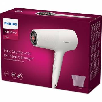 Uscator de par PHILIPS 5000 Series BHD501/00, 2100W, 2 viteze