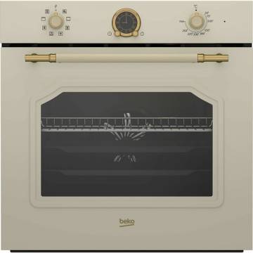 Cuptor incorporabil Beko RBIM19200CD, Electric, 72 l, 3D Cooking, AeroPerfect, Grill,Defrost, Timer, Fan Assisted cooking, Clasa A, Crem