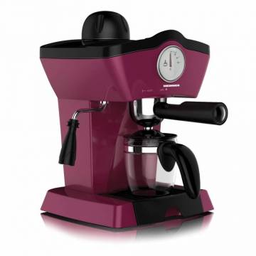 Espressor manual Heinner Charm HEM-200BG, 800W, 250ml, 3.5 bar, Visiniu