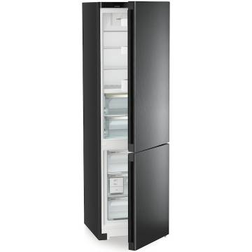 Combina frigorifica Liebherr CBNbda 572i, 360 l, No Frost, BioFresh, DuoCooling, Interior Fit, Clasa A, H 201.5 cm, Antracit