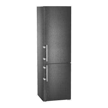 Combina frigorifica Liebherr CBNbsa 575i Prime, BioFresh, NoFrost, 362 l, 201.5 сm, Classa A, BlackSteel, Black Inox