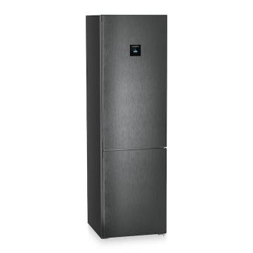 Combina frigorifica Liebherr CNbdc 573i Plus, EasyFresh, NoFrost, 371 l, 201.5 сm, Clasa C, BlackSteel/ Negru