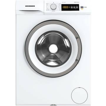 Masina de spalat rufe Heinner HWM-VT1714KD++, 7 kg, 1400 rpm, Clasa D, Display digital, Blocare acces copii, Alb