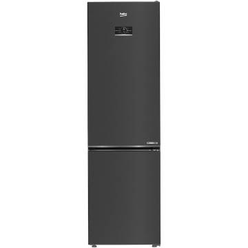 Combina frigorifica Beko B5RCNA405ZXBR, 355 l, No Frost, HarvestFresh, BioCycle, Everfresh+, AeroFlow, Clasa D, H 203.5 cm, Dark Inox