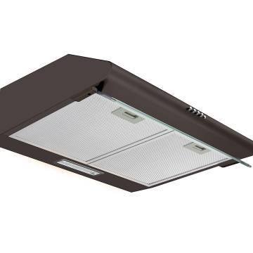 Hota traditionala Heinner CH400BRW, Putere de absorbtie 326.4 mc/h, 2 motoare, 60 cm, Maro