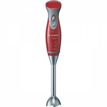 Mixer vertical Bosch MSM6A3R, 600 W , acumulatori Li-Ion , 1 viteza , 10.500 rpm , rosu