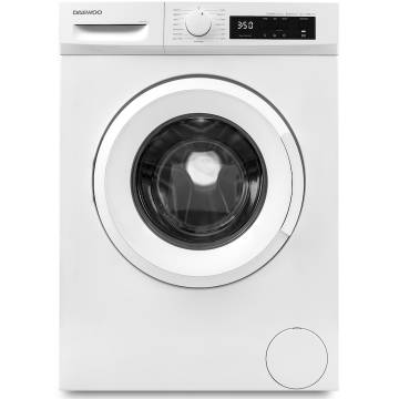 Masina de spalat rufe Daewoo DWD-FV5021-3, 8 kg, 1400 RPM, Clasa A, Motor inverter, Steam Wash, Drum Clean, Alb