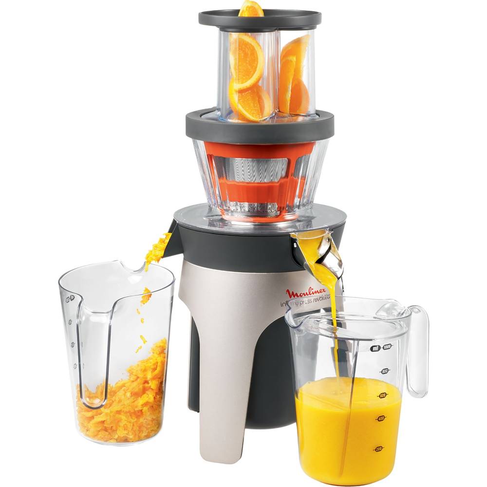 list Invite crater Storcator de fructe si legume cu melc Tefal Infini Press Revolution ZC500H38, 300 W, Recipient suc 1 l, Recipient pulpa 1 l, 1 Viteza, 3 Tuburi de alimentare, 2 Filtre, Negru/Inox - Electromix list Invite crater Storcator de fructe si legume cu melc Tefal Infini Press Revolution ZC500H38, 300 W, Recipient suc 1 l, Recipient pulpa 1 l, 1 Viteza, 3 Tuburi de alimentare, 2 Filtre, Negru/Inox - Electromix