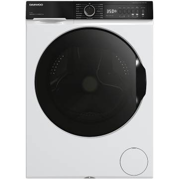 Masina de spalat rufe DWD-XV1021 Daewoo, 10 kg, Clasa A, 1400 rpm, Motor inverter, Spalare cu Abur, Functie Wi-fi, Usa XXL, Alb