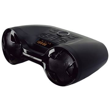 Microsistem Akai APRC-20BG, Bloetooth, radio FM, negru