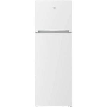 Frigider cu doua usi Beko RDNE350K40WN, 313 l, NeoFrost Dual Cooling, HarvestFresh, Compresor ProSmart Inverter, Clasa E, H 172 cm, Alb