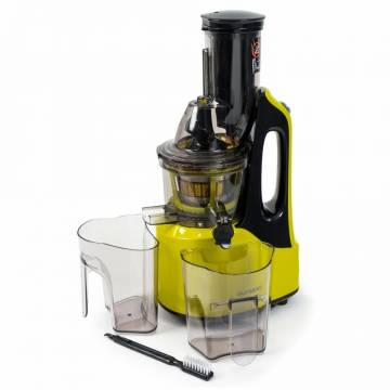 Storcator de fructe si legume cu melc Oursson JM7002/GA, 240 W, 60 RPM, Recipient suc 1 l, Verde