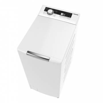 Masina de spalat cu incarcare verticala Heinner HWM-TL8013IVA++, 8 kg, 1300 RPM, Clasa energetica A, Motor inverter, 15 Programe, Display digital, Alb