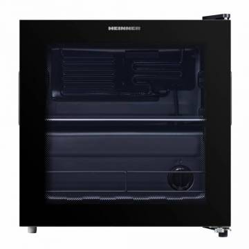 Racitor de bauturi HEINNER HBC-M44BKE, 44 l, Clasa E, 48 doze, Usa reversibila (Negru)