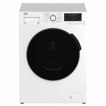 refugees top notch Warship Masina de spalat rufe cu uscator Beko HTV8733XS0, 1400 RPM, Spalare 8 kg,  Uscare 5 kg, 16 programe, Motor ProSmart Inverter, Wash & Wear,  BabyProtect, Clasa A, Alb - Electromix
