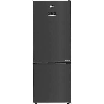 Combina frigorifica Beko B3RCNE564HXBR, 490 l, No Frost, H 192 cm, Touch Control, Usi reversibile, Clasa E, Dark Inox