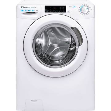 Masina de spalat rufe cu uscator Candy Smart Pro CSOW 4965TWE/1-S, 9 kg spalare, 6 kg uscare, 1400 RPM, Clasa C, WiFi, Active Motion Systems, Steam, Kg Detector, Alb