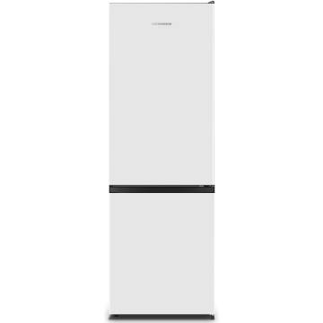 Combina frigorifica Heinner HCNF-HS292E++, 292 l, Total No Frost, Multi Air-Flow, Control electronic cu display in interior, Iluminare LED, Clasa E, H 178.5 cm, Alb