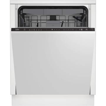 Masina de spalat vase incorporabila Beko BDIN36530, 15 seturi, 6 programe, AutoDoor Opening, Touch control, Indicator luminos podea, Clasa D, 60 cm