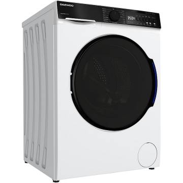 Masina de spalat rufe DWD-CV9021 Daewoo, 9 kg, Clasa A, 1400 RPM, Motor inverter, Steam Wash, Alb
