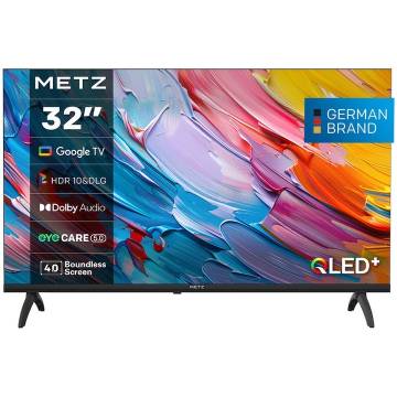 Televizor METZ QLED 32MQF7000Z, 80 cm, Smart Google TV, HD, Clasa E