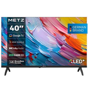 Televizor METZ QLED 40MQF7000Z, 100 cm, Smart Google TV, Full HD, Clasa E
