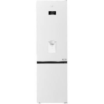 Combina frigorifica Beko B3RCNA404HDW, 355 l, No Frost, Clasa E, HarvestFresh, Slim tank water dispenser, AeroFlow, H 203.5 cm, Alb