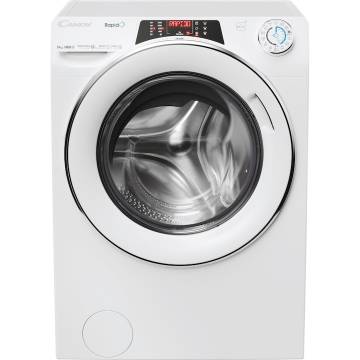 Masina de spalat rufe Candy Rapido RO14146DWMCT/1-S 14 kg 1400 RPM, Clasa A, Wi-Fi, Bluetooth, Motor Inverter, Quick & Clean, Steam, Alb