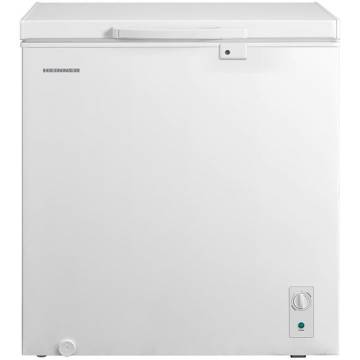 Lada frigorifica HEINNER HCF-M198INVCE++, 198L, Clasa E, Convertibila(Frigider/Congelator), Compresor inverter, Control mecanic, Termostat ajustabil, Luminare LED, 1 cos, Rezistenta la frig, Alb