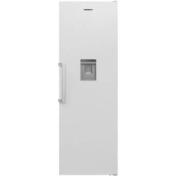 Frigider cu o usa Heinner HF-V401NFWDE++, 389 l, No Frost, Control electronic, Dozator de apa, Iluminare LED, Clasa E, H 186 cm, Alb