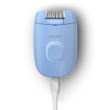 Epilator cu Fir Philips Seria 2000 BRE228/00 1 Setare de Viteza Cap de Epilare Lavabil Albastru