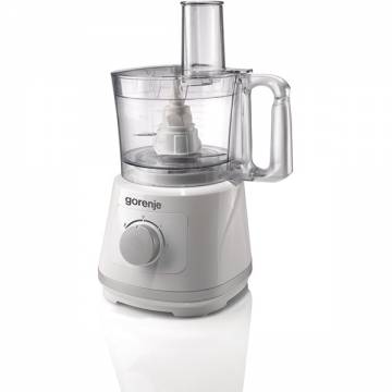 Robot de bucatarie GORENJE SB801W, vas 2.4l, blender 1.5l, 800W, 2 trepte viteza, Alb-Gri