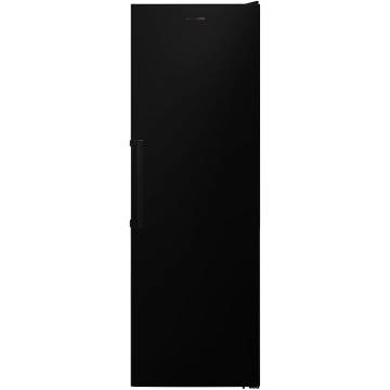 Frigider cu o usa Heinner HF-V401NFBKE++, 389 l, No Frost, Clasa E, Control electronic, Iluminare LED, H 186 cm, Negru