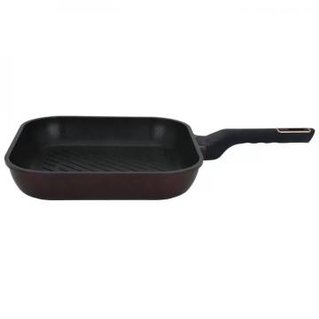 Tigaie Grill NeoKlein PH-GP28 28CM pentru Plita cu Inductie Negru