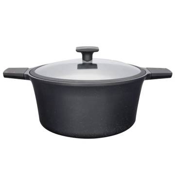 Oala Neoklein PHHO-CS24, cu capac, aluminiu, 4.4 l, 24 cm