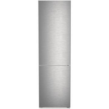 Combina frigorifica Liebherr CBNsda 572i, 360 l, No Frost, BioFresh, DuoCooling, Interior Fit, Clasa A, H 201.5 cm, Inox