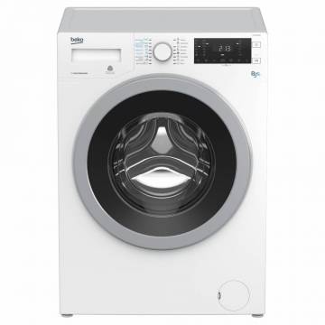 Masina de spalat rufe cu uscator Beko HTV8733XS0, 1400 RPM, Spalare 8 kg, Uscare 5 kg, 16 programe, Motor ProSmart Inverter, Wash & Wear, BabyProtect, Clasa A, Alb
