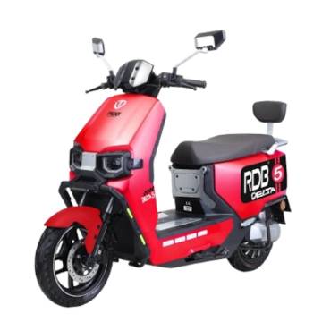 Scuter Electric RDB Delta 5, 72V23Ah, 2000W, Fara permis, Rosu + Negru