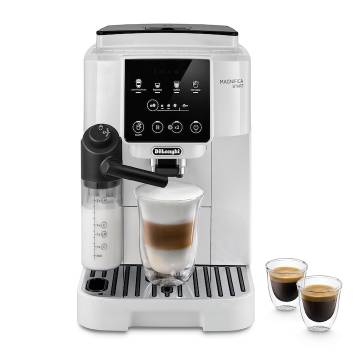 Espressor automat De’Longhi Magnifica Start Milk ECAM220.61.W, 5 bauturi, Tehnologie LatteCrema, rasnita integrata cu 13 setari 1450W, 15 bar, Alb