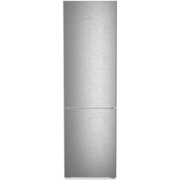 Combina frigorifica Liebherr CNsda 5723, 371 l, No Frost, EasyFresh, DuoCooling, Interior Fit, Clasa A, H 201.5 cm, Inox