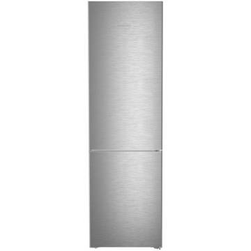 Combina frigorifica Liebherr CNsdb 5723, 371 l, NoFrost, EasyFresh, DuoCooling, Interior Fit, Clasa B, H 201.5 cm, Inox